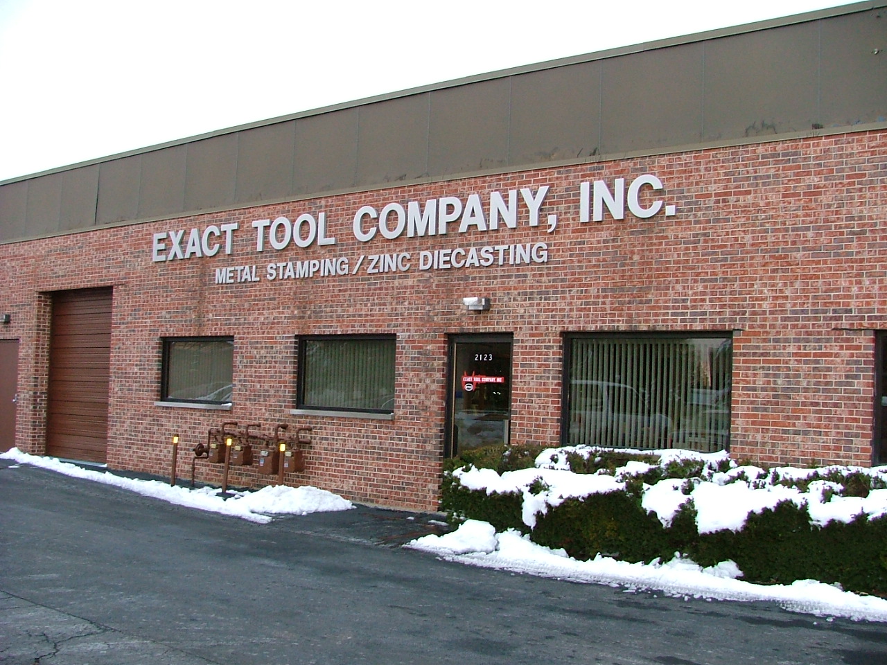 Exact Tool, located in midwest Wheeling, Illinois